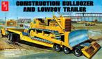 AMT AMT1218/06 CONSTRUCTION BULLDOZER AND LOWBOY TRAILER ...