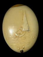 Handspiegel - Curieuze tasje spiegel ART Deco’ ingelegd in, Antiek en Kunst