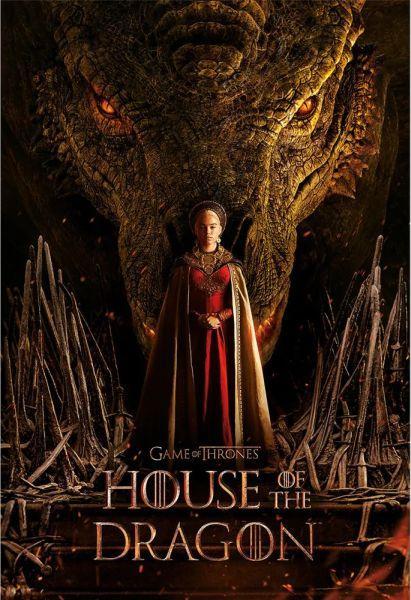 Hole in the Wall House of the Dragon Maxi Poster-Rhaenyra, Verzamelen, Posters, Nieuw, Ophalen of Verzenden