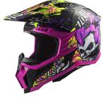 LS2 MX703 C X-Force Fireskull Paars Offroad Helm, XS, Nieuw met kaartje, Overige merken, Heren