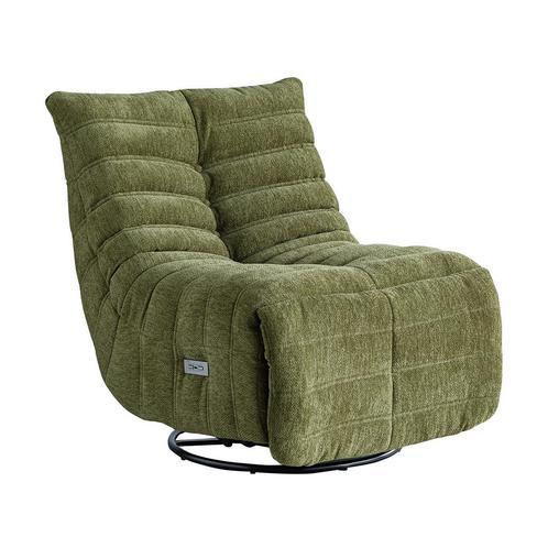 *WOONWINKEL* Elektrische Relaxfauteuil Retro Groen, Huis en Inrichting, Fauteuils, Nieuw, Stof, Verzenden