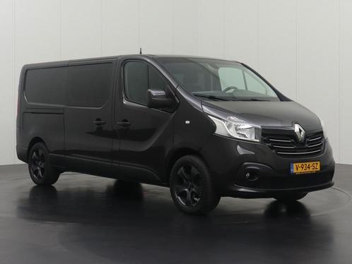 Renault Trafic 1.6DCi 120PK Lang Dubbele Cabine Black Editio, Auto's, Bestelauto's, Lease, Overige kleuren, Handgeschakeld, Wit