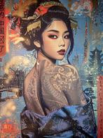 Yorokobi (XX-XXI) - Sexy Chinese Pin-up / hand embellished