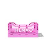 HEMA Klapkrat letterbord recycled roze, Huis en Inrichting, Kasten | Overige, Verzenden, Nieuw