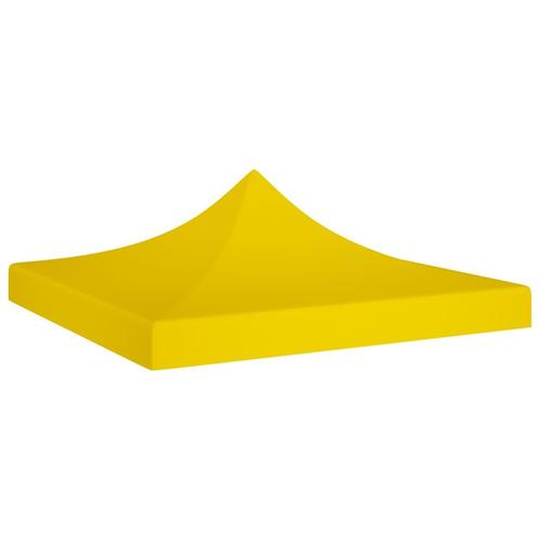 vidaXL Partytentdak 270 g/m² 2x2 m geel, Tuin en Terras, Partytenten, Partytent, Nieuw, Verzenden