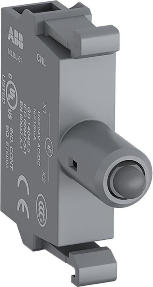 ABB Rode LED Signaallamp Module 24V AC DC Frontmontage -, Doe-het-zelf en Verbouw, Elektra en Kabels, Overige typen, Nieuw, Verzenden