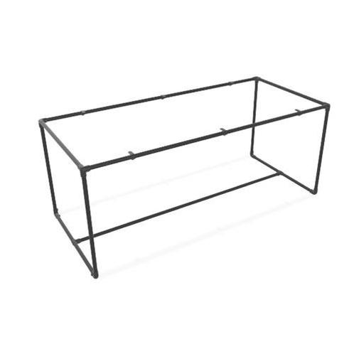 Steigerbuis Tafel Klagenfurt | Zwart 26.9 MM | DIY | Bouwpak, Huis en Inrichting, Tafels | Eettafels, Ophalen of Verzenden
