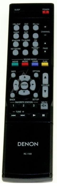 Afstandsbediening Denon rc-1169 rc-1168, Audio, Tv en Foto, Afstandsbedieningen, Origineel, Nieuw, Ophalen of Verzenden