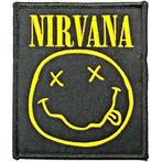Nirvana - Smiley - patch officiële merchandise, Verzamelen, Ophalen of Verzenden, Nieuw, Kleding