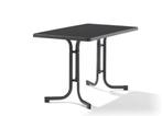 Sieger Boulevard klaptafels staalbuis/Mecalit Pro 70 cm tot, Tuin en Terras, Tuintafels, Ophalen of Verzenden, Nieuw