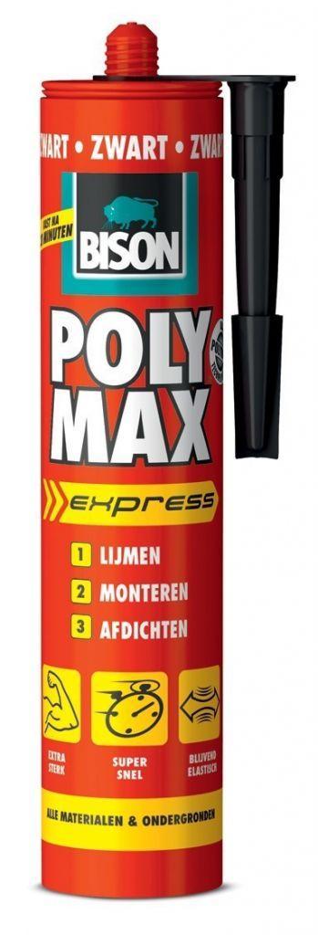 Bison Polymax - Express Zwart, Doe-het-zelf en Verbouw, Verf, Beits en Lak, Verzenden