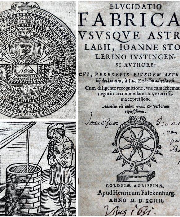 Johannes Stöffler - Elucidatio fabricae ususque astrolabii -, Antiek en Kunst, Antiek | Boeken en Bijbels