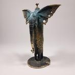 De Zet - Trumpet-Elephant (Bronze), Antiek en Kunst, Kunst | Schilderijen | Modern