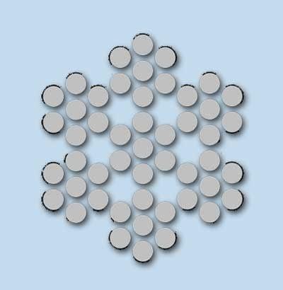 roestvaststaal Staalkabels 10 mm 7x7, Doe-het-zelf en Verbouw, IJzerwaren en Bevestigingsmiddelen, Verzenden