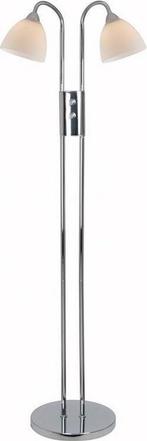 Nordlux - Ray Dimmable Vloer Metaal, Glas Chroom, Wit, Huis en Inrichting, Lampen | Hanglampen, Verzenden, Nieuw