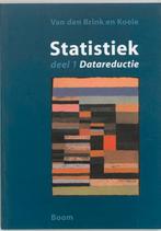 Statistiek / 1 Datareductie 9789053525852 W. van den Brink, Verzenden, Gelezen, W. van den Brink