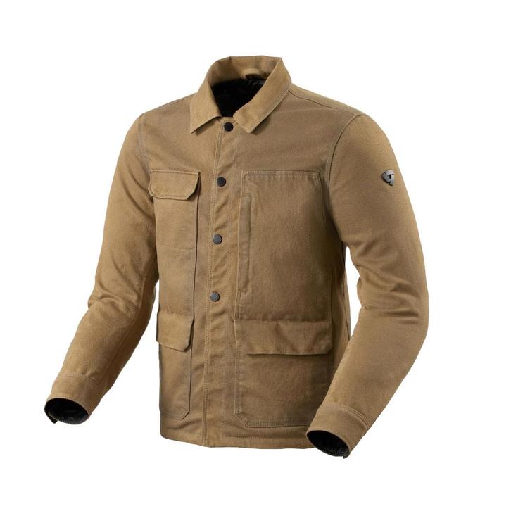 REVIT! Worker 2 Overshirt Donker Camel, Motoren, Kleding | Motorkleding, Heren, Nieuw met kaartje, Jas | textiel, Verzenden