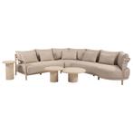 Hampton Mykonos modulaire hoek loungeset 6 delig mortex, Tuin en Terras, Tuinsets en Loungesets, Ophalen of Verzenden, Nieuw