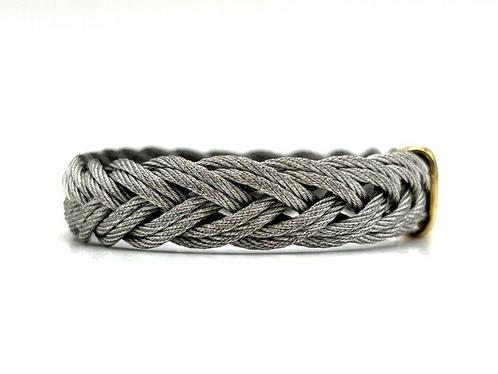 Fred - Armband - 18 karaat Geel goud, Staal - FORCE 10, Sieraden, Tassen en Uiterlijk, Armbanden