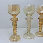 Wijnglas (4) - Roemer - Kristal, Antiek en Kunst, Antiek | Glas en Kristal