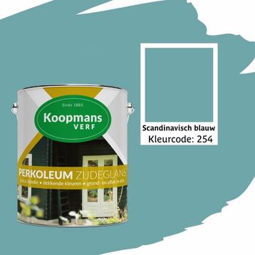 Azalps Outlet: Koopmans Perkoleum Scandinavisch Blauw beschikbaar voor biedingen