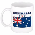 Vlag Australie beker 300 ml - Australie versiering, Nieuw, Ophalen of Verzenden