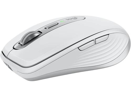 Logitech -  Mx Anywhere 3s Voor Mac Muis  - Wit, Computers en Software, Muizen, Draadloos, Nieuw, Muis, Verzenden