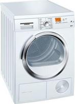 Siemens Wt46w566 Warmtepompdroger 7kg, Ophalen of Verzenden, Zo goed als nieuw, Voorlader, 85 tot 90 cm