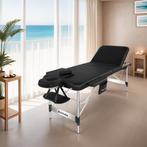 3 zones massagetafel Phuket, draagtas, aluminiumframe - zwar, Verzenden, Nieuw