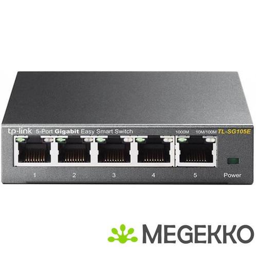 TP-Link 5-Port Gigabit TL-SG105E, Computers en Software, Netwerk switches, Nieuw, Verzenden