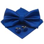 Fako Fashion® - Vlinderstrik, Pochette & Manchetknopen -, Kleding | Heren, Verzenden, Nieuw