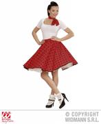 Rock and Roll rok met sjaaltje rood/zwart, Ophalen of Verzenden, Nieuw