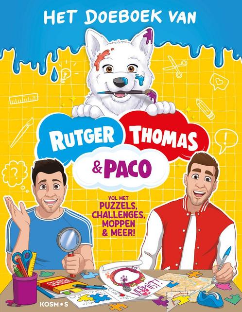 De avonturen van Rutger, Thomas en Paco - Het doeboek van Ru, Boeken, Kinderboeken | Kleuters, Nieuw, Verzenden