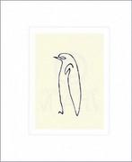 Kunstdruk Pablo Picasso - Le pingouin 50x60cm, Nieuw, Verzenden