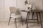Eetkamerstoel - Louise - Beige - Fluweel - Jörn, Huis en Inrichting, Stoelen, Verzenden, Nieuw