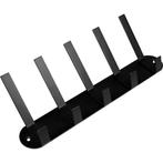 Benson Kapstok met 5 dubbele haken - Staal - Wandmodel -..., Huis en Inrichting, Woonaccessoires | Kapstokken, Ophalen of Verzenden