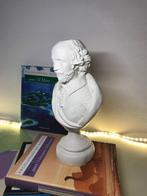 Beeld, Busto di William Shakespeare in gesso alabastrino -, Antiek en Kunst