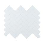 Zelfklevend Mozaïek Visgraat Wit, Nieuw