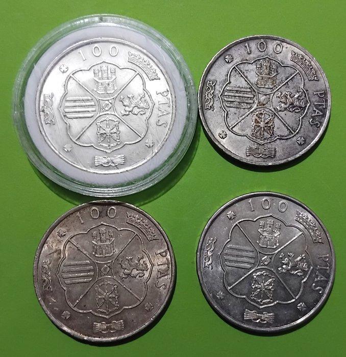 Spanje. Francisco Franco. 100 Pesetas 1966 (Zonder, Postzegels en Munten, Munten | Europa | Niet-Euromunten