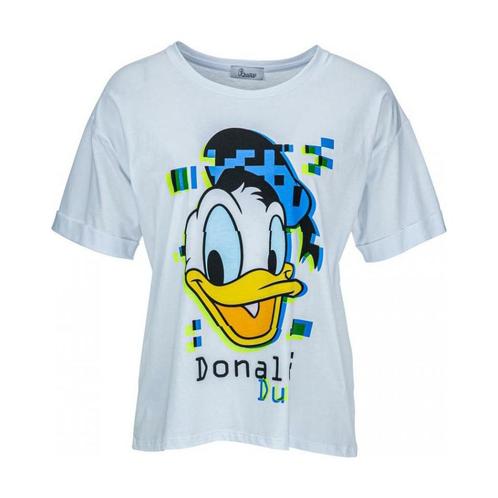 Princess goes Hollywood • t-shirt Donald pixel • 36, Kleding | Dames, Tops, Wit, Nieuw, Maat 36 (S), Verzenden