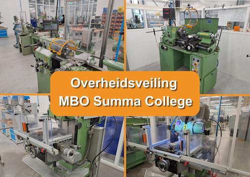BINNENKORT online: Metaalbewerkingsmachines Summa College, Zakelijke goederen, Machines en Bouw | Metaalbewerking