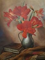 Piet Cottaar (1878-1950) - Amaryllis in tinnen kan