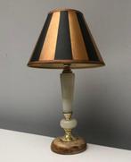 Tafellamp - Messing, Onyx