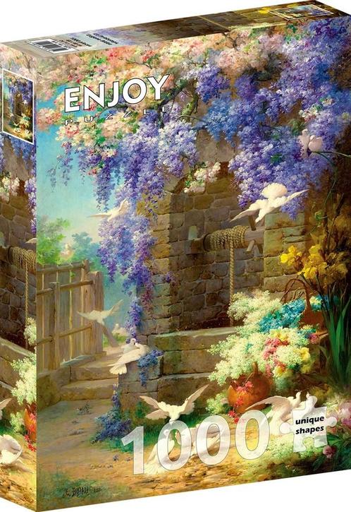 Eugene Bidau - Le Printemps Puzzel (1000 stukjes) | Enjoy, Hobby en Vrije tijd, Denksport en Puzzels, Nieuw, Verzenden