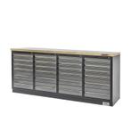 Professionele werkbank – montagetafel 215 x 70 x 95 cm. met, Doe-het-zelf en Verbouw, Werkbanken, Ophalen of Verzenden, Nieuw