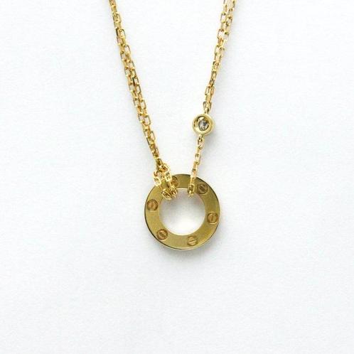 Cartier - Ketting met hanger - 18 karaat Geel goud, Sieraden, Tassen en Uiterlijk, Antieke sieraden