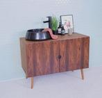 Badkamermeubel | Vintage | Rosewood |  2866, Huis en Inrichting, Badkamer | Badkamermeubels, Minder dan 50 cm, 75 cm of meer, Ophalen of Verzenden