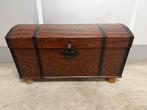 Kist - Hout, Metaal - Zweedse bruidskist, Antiek en Kunst