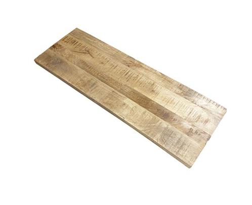 Mangohout plank 35 cm diep - 3 cm massief blad - 120x35x3 cm, Huis en Inrichting, Woonaccessoires | Wandplanken en Boekenplanken