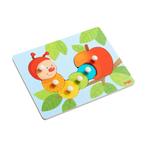 HABA Inlegpuzzel Rups Mina van €9,99 voor €6,99, Ophalen of Verzenden, Nieuw